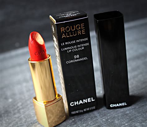 chanel rouge allure 98 coromandel|allure chanel rouge lipstick.